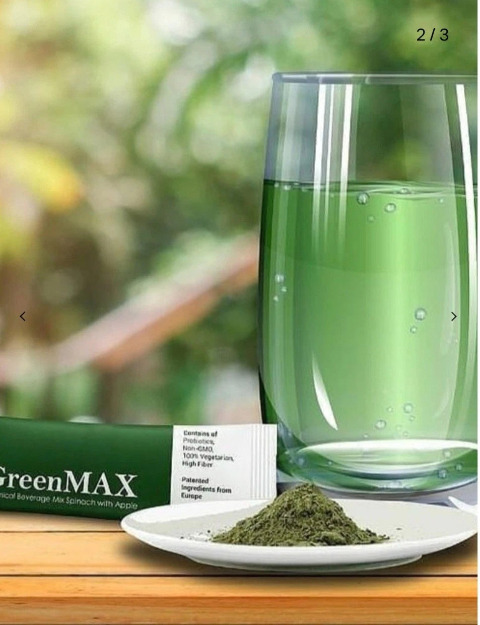 Green MAX Detox Beverage Mix